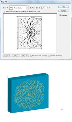 Kartbildefunksjon i Adobe CS5 Illustrator