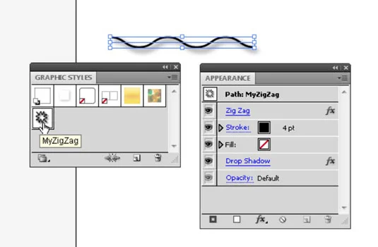 Mentsen el egy grafikai stílust az Adobe CS5 Illustrator programban