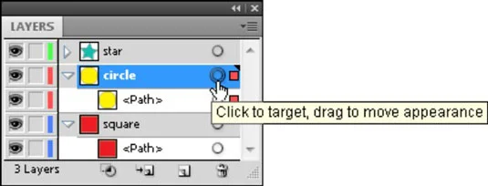 Rétegfunkciók az Adobe CS5 Illustratorban