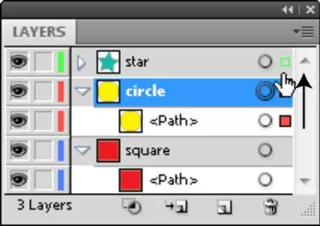 Rétegfunkciók az Adobe CS5 Illustratorban
