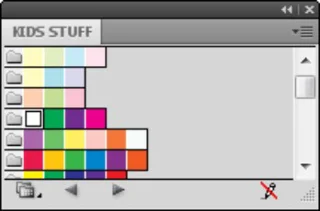 Adobe CS5 Illustrator színmentés és egyéni könyvtárak