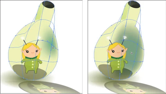 Mesh-verktøyet i Adobe CS5 Illustrator