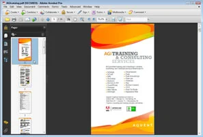 Naviger i Adobe Acrobat Creative Suite 5