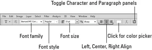 Lag et tekstlag i Photoshop CS5