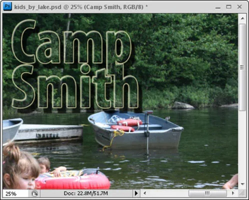 Lag og lagre lagstiler i Photoshop CS5