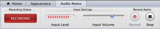 Ierakstiet un atskaņojiet audio piezīmes programmā Word 2011 darbam ar Mac