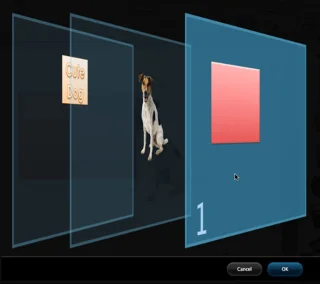 Delo s plastmi slik v programu Office 2011 za Mac