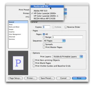 Lagre CS5-filer for en tjenesteleverandør