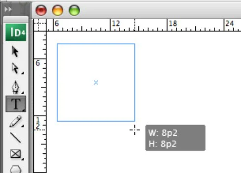 Lag tekstrammer i InDesign CS5