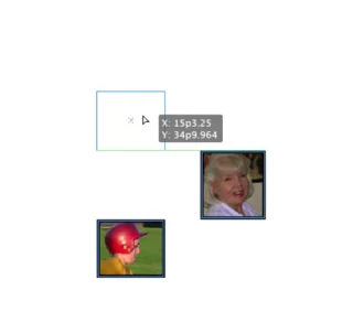 Přichycení k mřížce nebo vodítku v aplikaci InDesign CS5