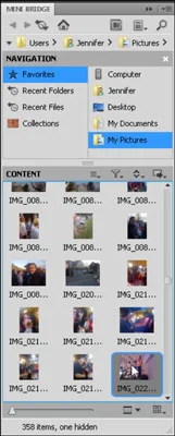 Adobe Bridge-applikasjon i CS5