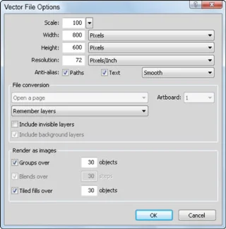 Slik importerer du bilder til Adobe Fireworks Creative Suite 5