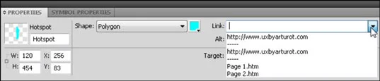Hvordan lage og koble sammen bildekart i Fireworks CS5