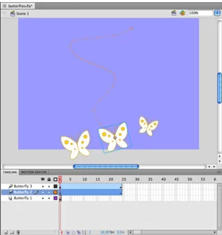 Slik bruker du forhåndsinnstillinger for bevegelse i Flash CS5
