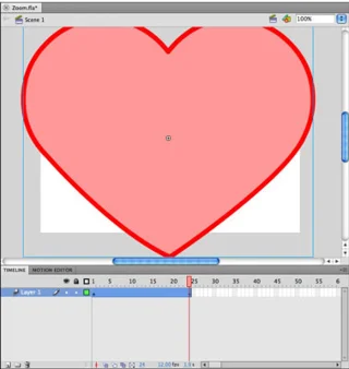 Hvordan lage zoomeffekter i Flash CS5
