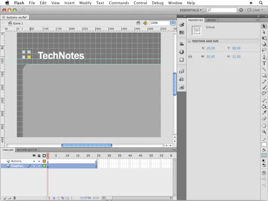 Slik bruker du Flash CS5 Layout Grid