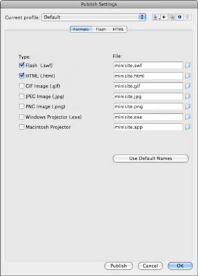 Slik bruker du Flash CS5 publiseringsprofiler