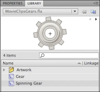 Lag og plasser filmklipp i Flash CS5