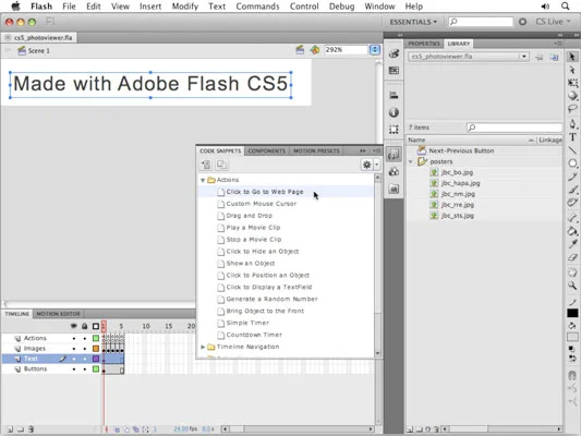 Hvordan koble en Flash CS5-film til en webside
