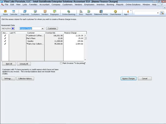 Hogyan lehet felmérni a pénzügyi költségeket a QuickBooks 2012 segítségével