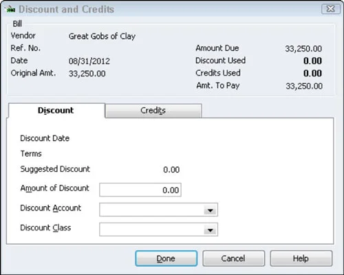 Как да плащате сметки с QuickBooks 2012
