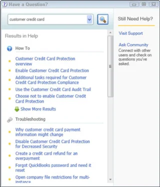 QuickBooks 2012 hibaelhárítás: a súgófájl használata