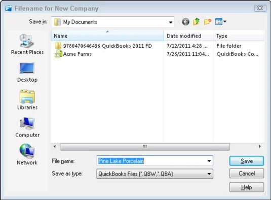 Indítsa el a QuickBooks 2012 telepítő futtatását