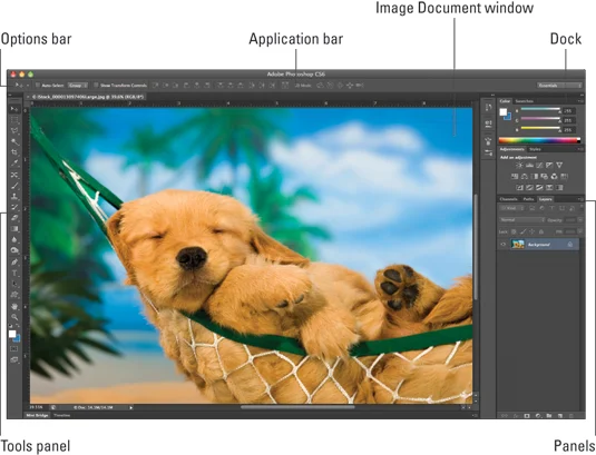 Grunnleggende Photoshop CS6-kommandoer