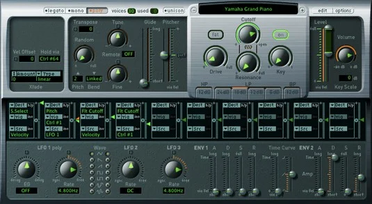 EXS24 Sampler i Logic Pro X