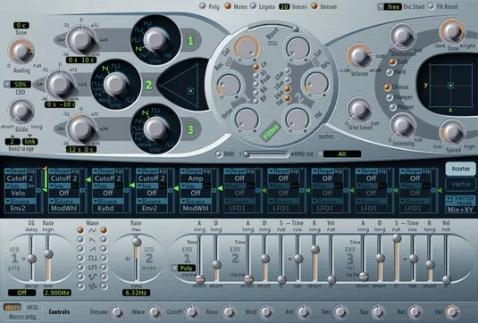 Utforsker Logic Pro Synths