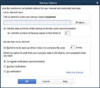 QuickBooks 2019 fájlkezelési tippek