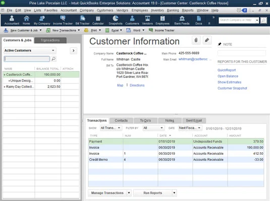 Javítsa készpénzbeáramlását a QuickBooks 2019 segítségével