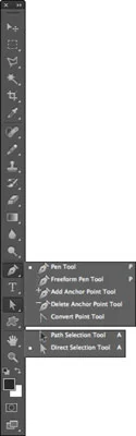 Hvordan redigere baner i Photoshop CS6