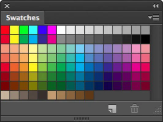 Hvordan ta farge fra fargeprøvepanelet i Photoshop CS6