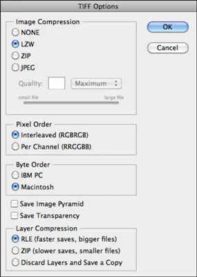 Slik bruker du TIFF i Photoshop CS6