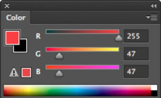 Hvordan blande farger med fargepanelet i Photoshop CS6