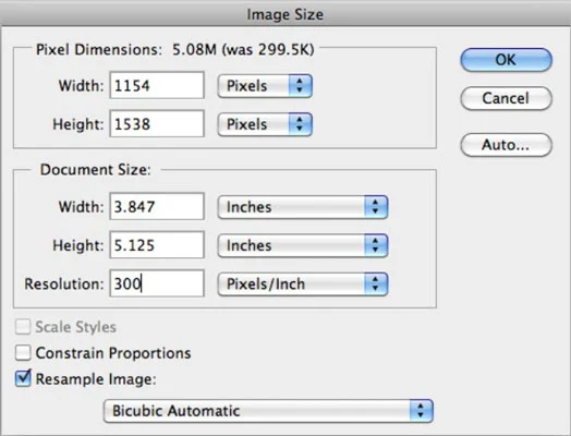Hvordan legge til piksler til et bilde i Photoshop CS6