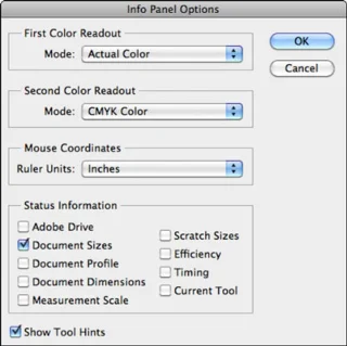Slik bruker du Photoshop CS6s infopanel