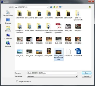 Hvordan åpne et bilde i Photoshop CS6