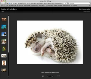 Hvordan lage et nettgalleri med Photoshop CS6-bilder
