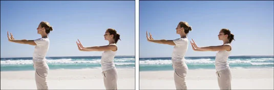 Hvordan komponere på nytt med Content Aware Move Tool i Photoshop CS6
