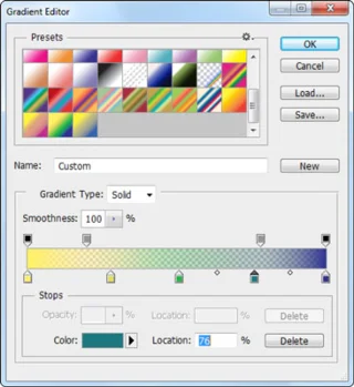 Jak přidat průhlednost do přechodu ve Photoshopu CS6