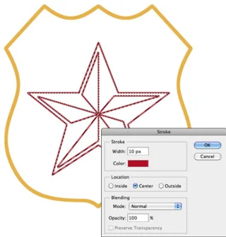 Slik stryker du et utvalg i Photoshop CS6