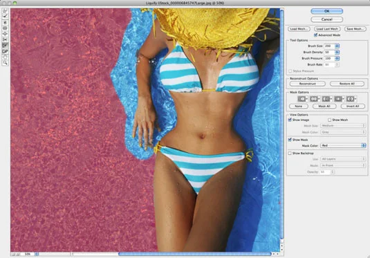 Hvordan fryse og tine bildeområder i Photoshop CS6