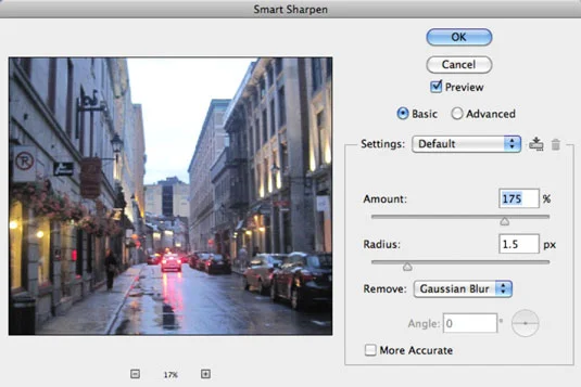Slik bruker du Smart Sharpen i Photoshop CS6