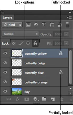 Jak uzamknout vrstvy v Adobe Photoshop CS6