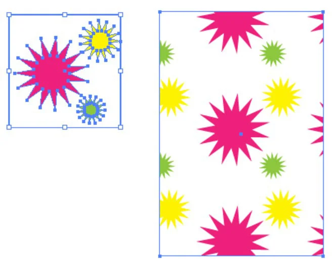 Hvordan bygge og redigere mønstre i Adobe Illustrator CS6