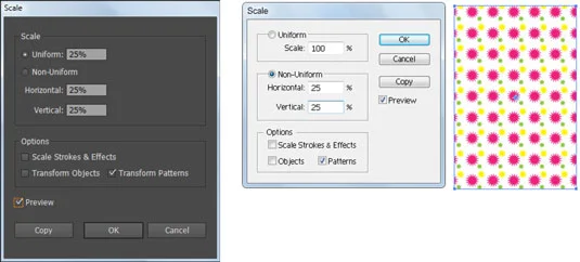Hvordan bygge og redigere mønstre i Adobe Illustrator CS6