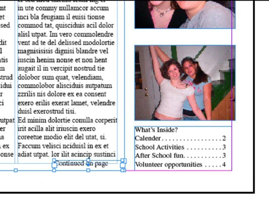 Hvordan legge til et sidehoppnummer i Adobe InDesign CS6