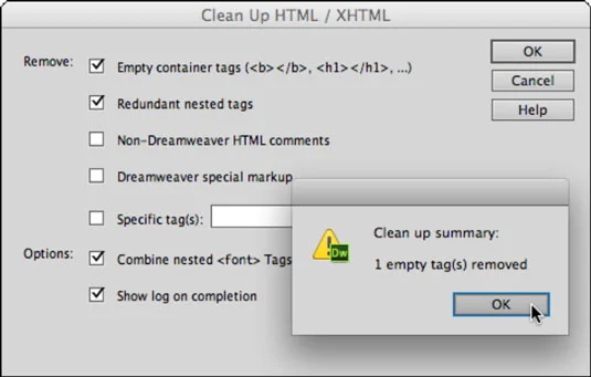 Dreamweavers Rydd opp HTML-verktøy